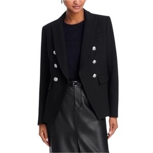NWT Women's Black Double-Breasted Blazer